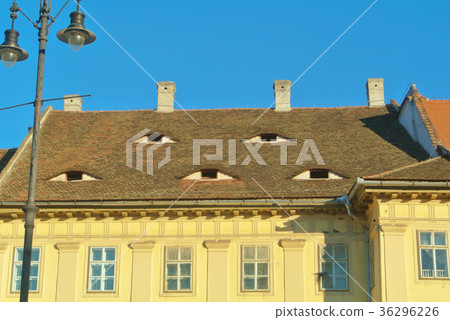 SIBIU, ROMANIA - AUGUST 1, 2017 SIBIU, ROMANIA - AUGUST 1, 2017 36296226