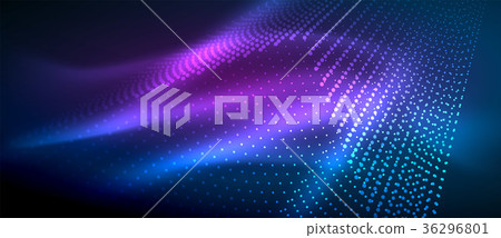 Neon light effects, particles Neon light effects, particles 36296801