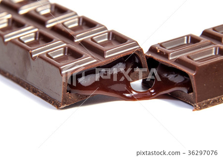 Chocolate candies isolated on white background. 36297076