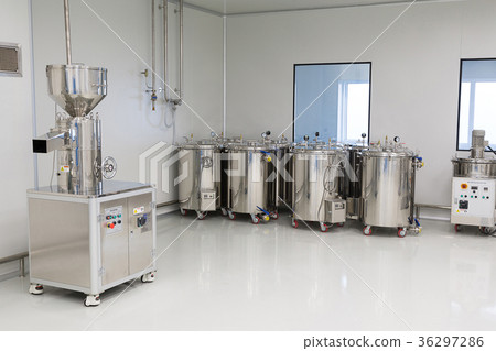 Photo production, clean room with stainless steel Photo production, clean room with stainless steel 36297286
