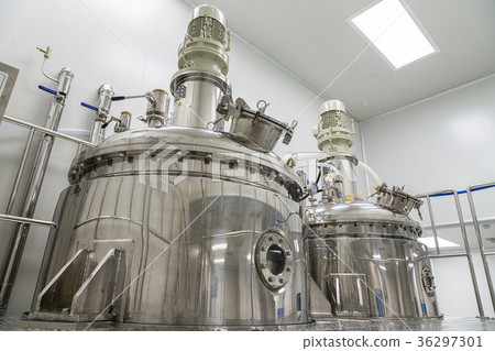 Photo production, clean room with stainless steel Photo production, clean room with stainless steel 36297301