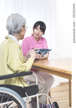 Care insurance certification investigation by the care support specialist Care manager 36302044