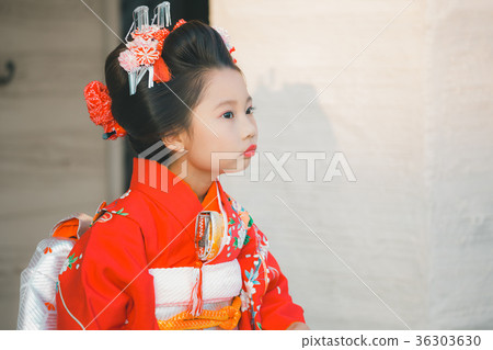 七五三 7歲 日式髮型 36303630