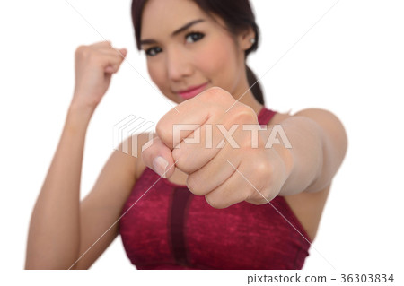 Closeuo her left fist. Closeuo her left fist. 36303834