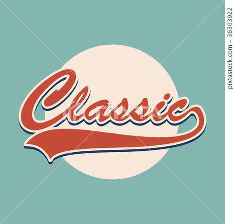 message " Classic " Vintage style color 36303922