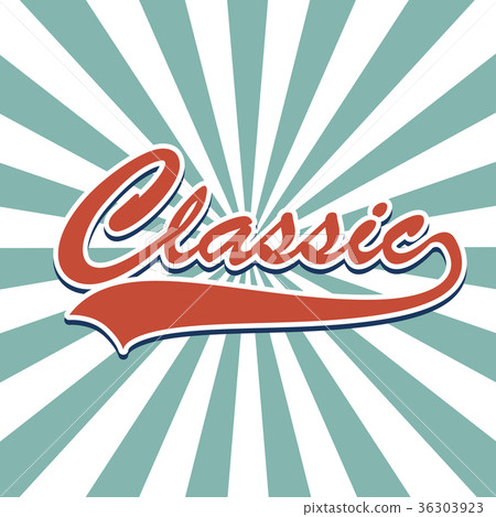 message " Classic " Vintage style color message " Classic " Vintage style color 36303923