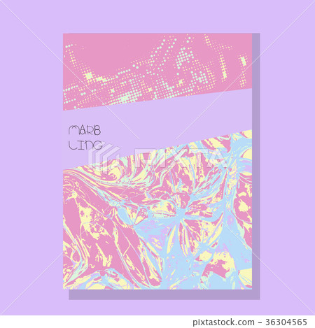 Marbled abstract background. Liquid marble pattern 36304565