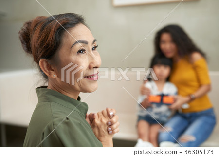 Cheerful grandmother Cheerful grandmother 36305173