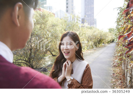 戀人，情侶，約會，面對 36305249