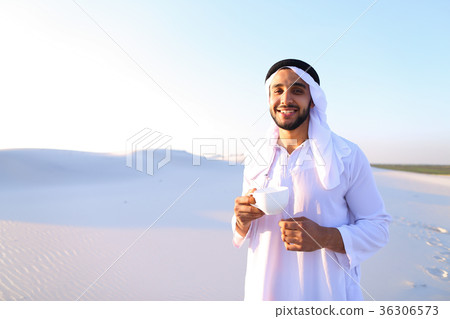 Wonderful beginning of morning for Arab guy in Wonderful beginning of morning for Arab guy in 36306573