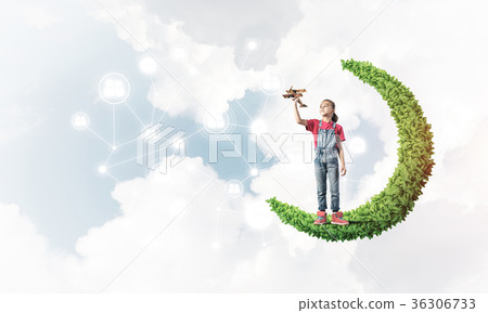 Idea of children Internet communication or online playing and pa Idea of children Internet communication or online playing and pa 36306733