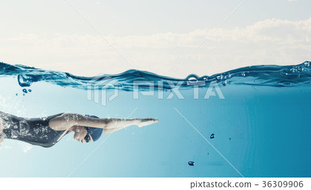 Female swimmer 36309906