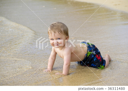 One Year Old In Pacific Ocean 36311480