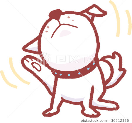 Puppy hiding 36312356