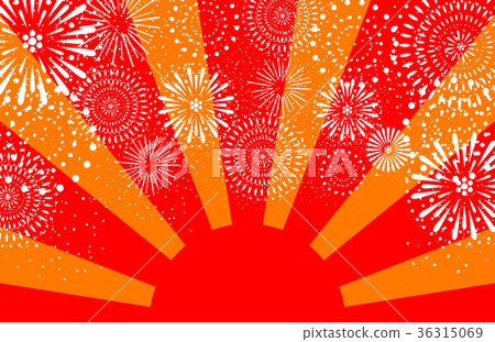 Sunrise fireworks 36315069