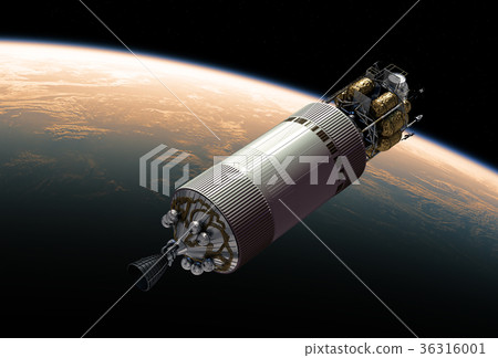 Crew Exploration Vehicle In Outer Space 36316001
