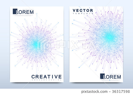 Modern vector template for brochure, leaflet Modern vector template for brochure, leaflet 36317598