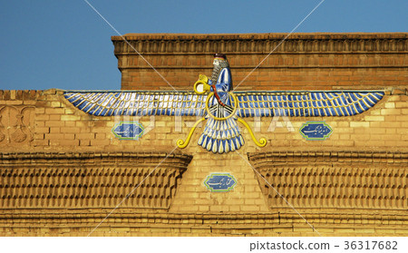 Faravahar, zoroastrian symbol Faravahar, zoroastrian symbol 36317682