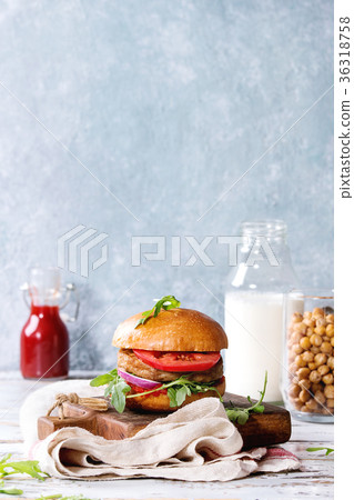 Homemade meat burger Homemade meat burger 36318758