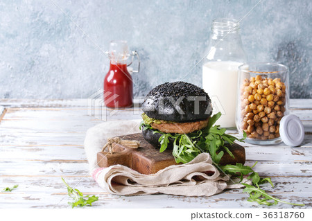 Homemade meat burger Homemade meat burger 36318760