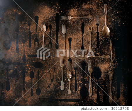 Set of vintage cutlery 36318768