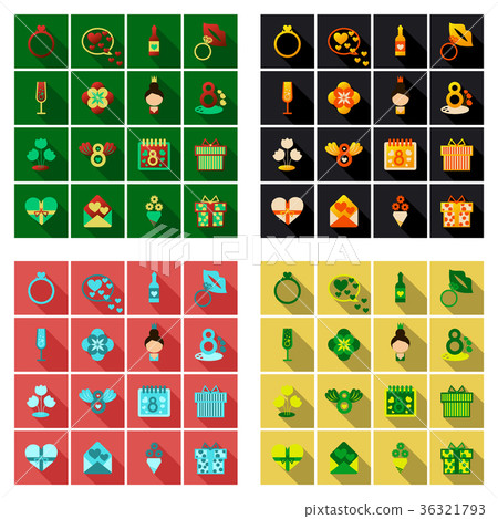vector illustration set of badges labels on the vector illustration set of badges labels on the 36321793