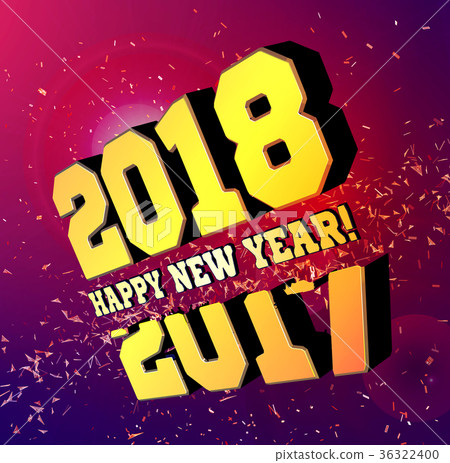 Congratulations on the New Year 2018, which goes 36322400