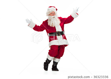 Portrait of Man in Santa Claus Costume Portrait of Man in Santa Claus Costume 36323336