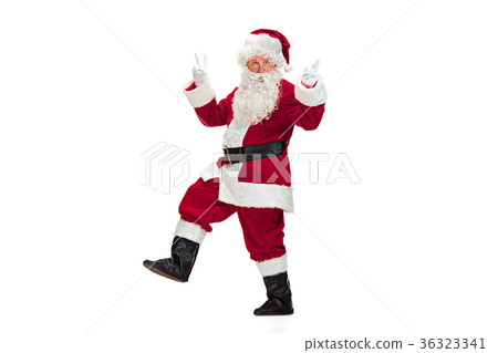 Portrait of Man in Santa Claus Costume Portrait of Man in Santa Claus Costume 36323341
