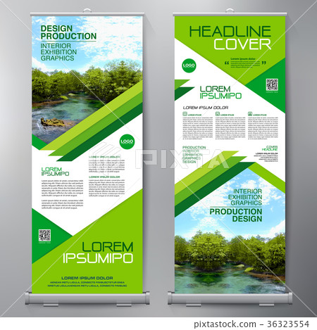 Business Roll Up. Standee Design. Banner Template Business Roll Up. Standee Design. Banner Template 36323554