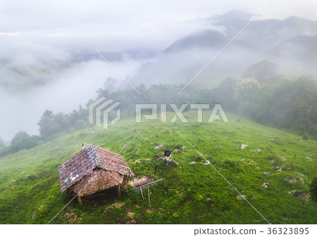 High Mountains at Mea La Noi City in Mae Hong Son 36323895