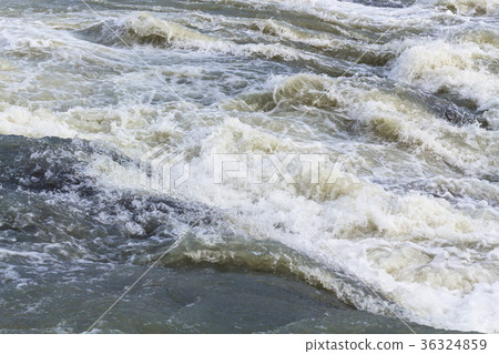 water of Olfusa River in Gullfoss waterfall water of Olfusa River in Gullfoss waterfall 36324859