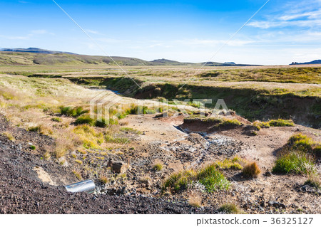 icelandic scenic near geothermal area Krysuvik icelandic scenic near geothermal area Krysuvik 36325127