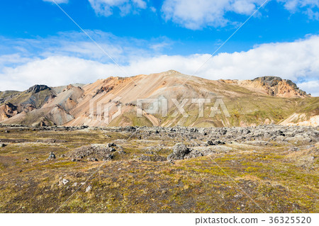 plateau in Landmannalaugar area in Iceland 36325520