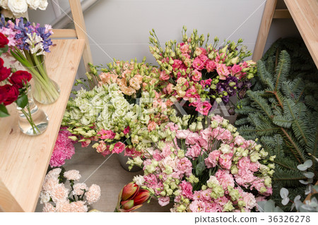 different varieties. Fresh spring flowers in 36326278