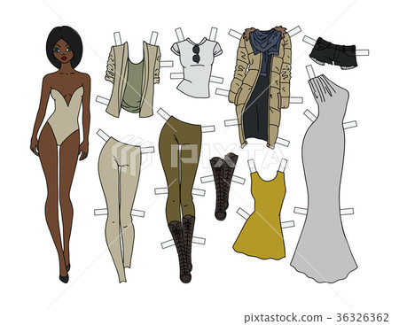 Dark paper doll 36326362