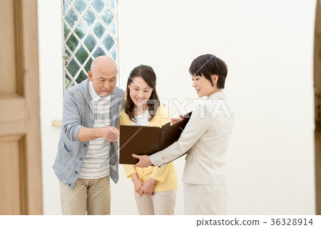 女商人,年長夫婦,諮詢,生活 女商人,年長夫婦,諮詢,生活 36328914