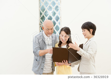 女商人,年長夫婦,諮詢,生活 女商人,年長夫婦,諮詢,生活 36328919