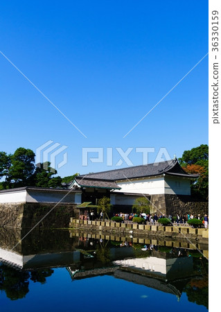 Edo Castle Otemon and Hori (vertical) Edo Castle Otemon and Hori (vertical) 36330159