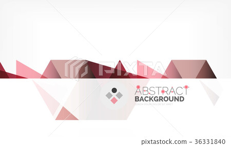 Geometric polygonal vector background Geometric polygonal vector background 36331840