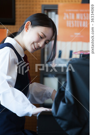 High school girl piano music 36334069