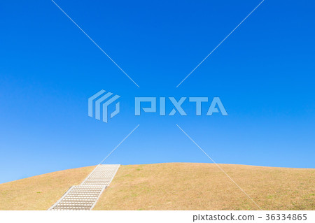 Blue Sky and Hill Blue Sky and Hill 36334865