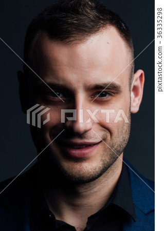 Close-up portrait of a attractive handsome man Close-up portrait of a attractive handsome man 36335298