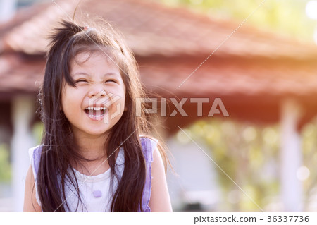 Happy Smile of Cute a Little asian girls. Happy Smile of Cute a Little asian girls. 36337736