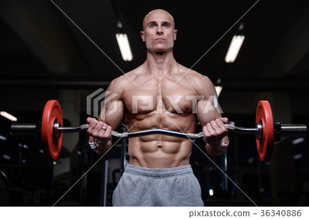 Brutal strong bodybuilder athletic men muscles Brutal strong bodybuilder athletic men muscles 36340886
