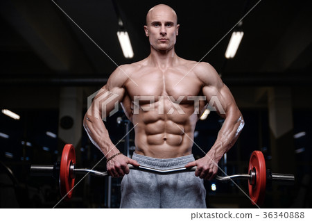 Brutal strong bodybuilder athletic men muscles Brutal strong bodybuilder athletic men muscles 36340888