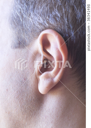 Hearing aid in ear Hearing aid in ear 36341498