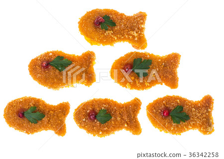 Children food. Nuggets from fishes Children food. Nuggets from fishes 36342258