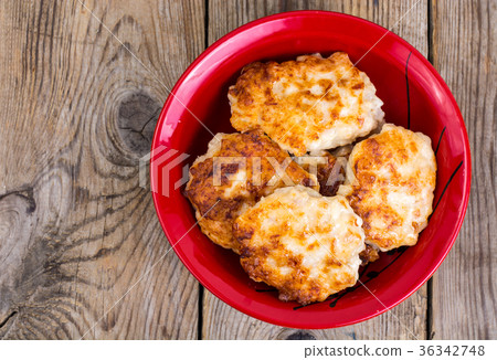Homemade cutlets in bowl Homemade cutlets in bowl 36342748