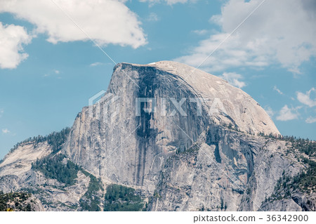 Half Dome rock formation in Yosemite National Park Half Dome rock formation in Yosemite National Park 36342900